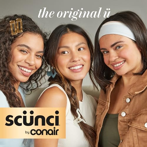 CONAIR Scunci Pearl Headband - ideal for all occasions- fashionable and trendy nonslip head band- hair accessories for wom...