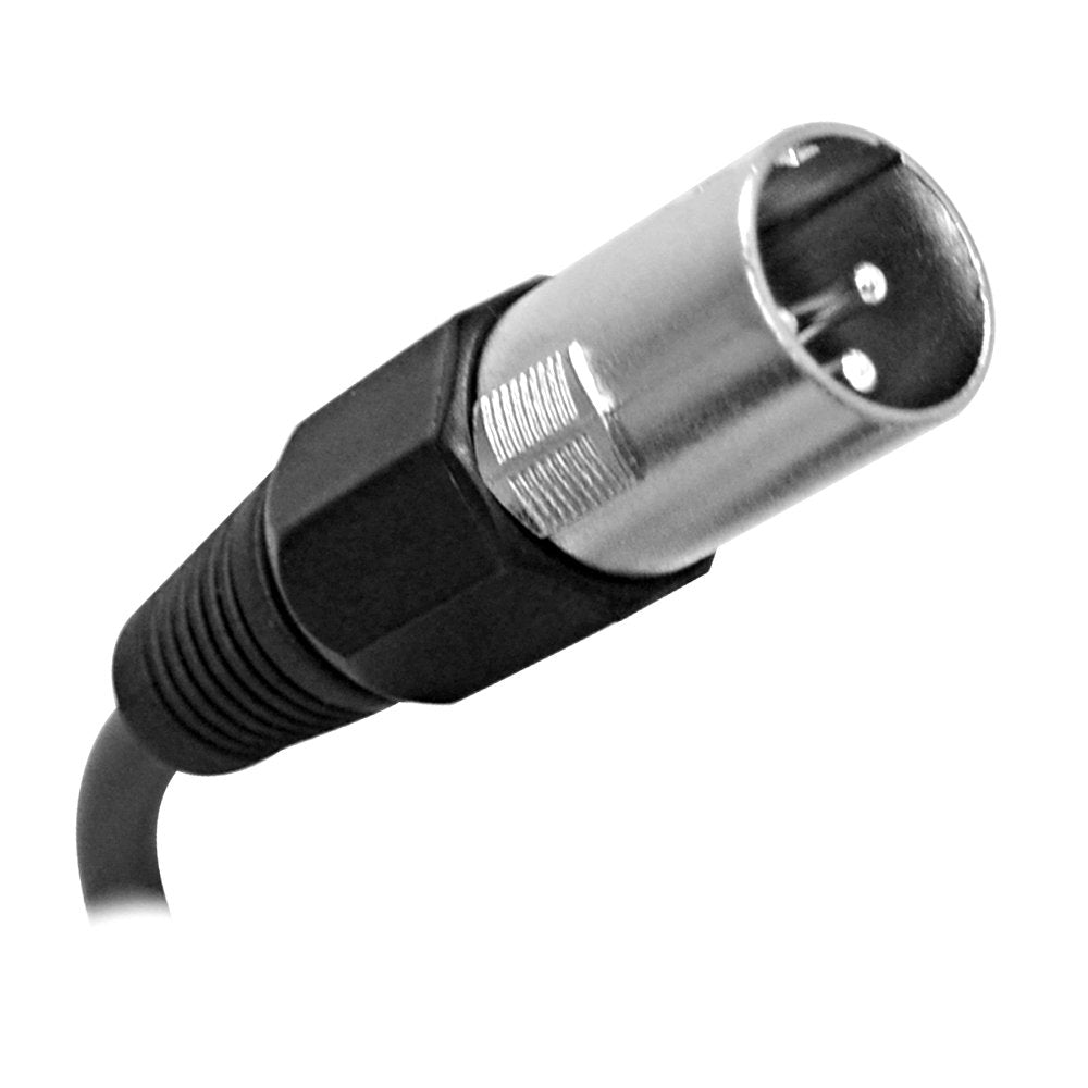 Seismic Audio - Saxlx-6 - 6 Pack Of 6 Red Xlr Male To Xlr Female Patch Cables - Balanced - 6 Foot Patch Cords