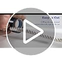 White Cotton Rope 1/2in × 100ft Natural Twisted,Available as Used for Tug of War, Navigation, Fitness and Making Handicraf...