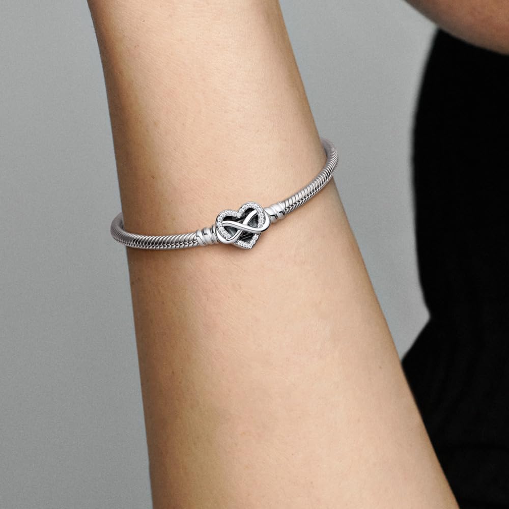 PANDORA Pulsera Moments 592645C01-18 coraz n