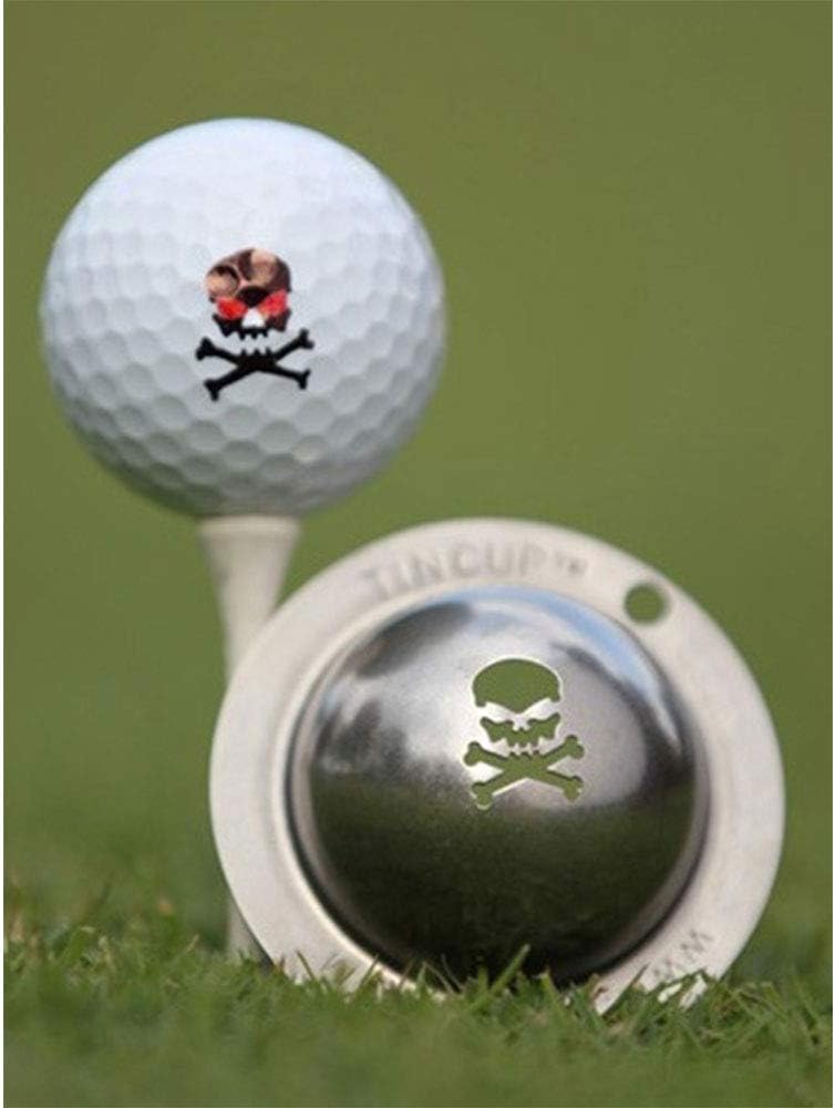 Tin Cup Golf Ball Marker Stencil - Premium Personalization Tool for Golfers - Custom Design Ball Marker - Golf Accessories Gift for Men and Women- Made in The USA