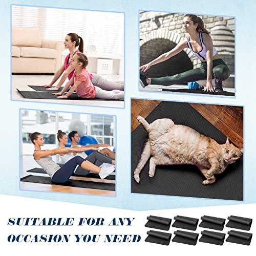 10 Pack Yoga Mats Bulk, 68'' x 24'' x 4mm Thick Yoga Mats for Kids and Adult Gym Mats Bundle Latex Free Exercise Mats with...