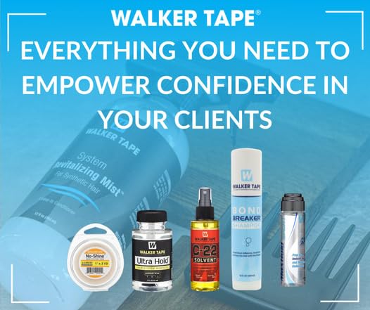 Walker Tape Front Support Tape C Contour. 1-pk = 36 Pieces Double Side Adhesive WKR-LF-C Custom