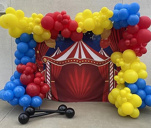 Giant Inflatable Dumbbell Barbell,Funny Carnival Circus Decorations Birthday Halloween Strongman Party Decorations Fake We...