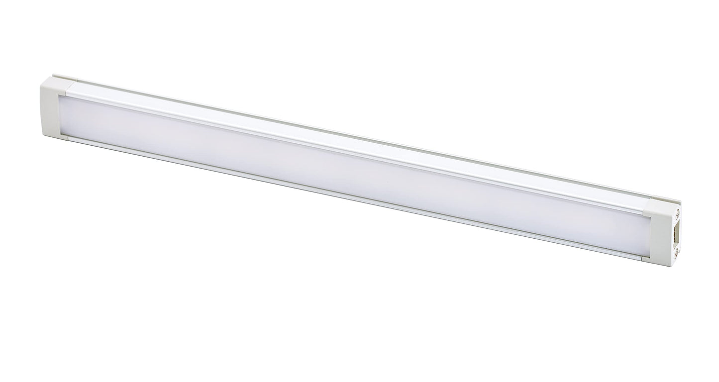 Black+Decker Smart Under Cabinet Lighting, 9 Adjustable Led Bar, Aluminum, Works With Alexa, Smart Color