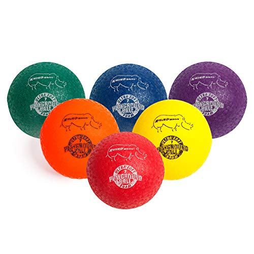 Champion Sports Super Soft Playground Ball Set – Rhino Skin® Foam Inflatable Balls for Indoor & Outdoor Play Durable, Ligh...
