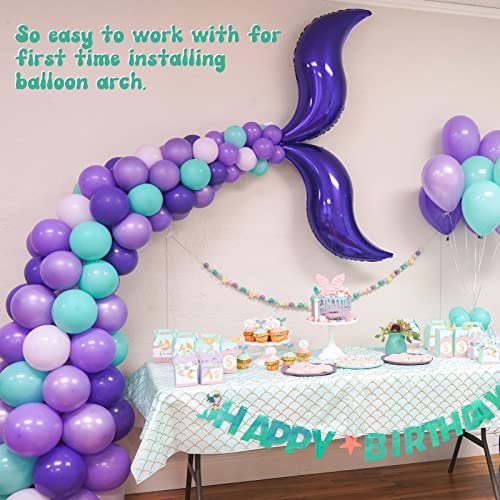 Balloon Arch Kit, 82ft Easy DIY Balloon Decorating Garland Strip and 500Pcs Glue Point Dots Tape for Balloon Arch, Decorat...