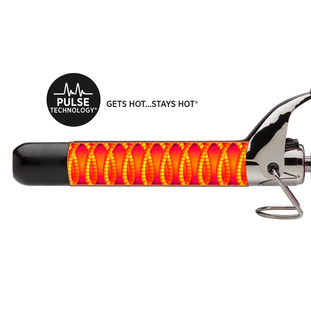 HOT TOOLS Professional Pink Titanium Curling Iron/Wand, 1 Inch