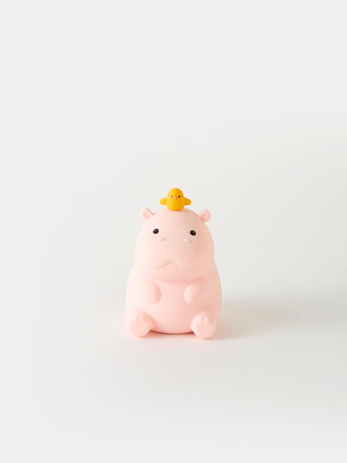 Cute Hippo Night Light Animal Lamp Food Grade Silicone Rechargeable 2 Level Dimmable Squishy Nursery Nightlight For Desk Decor Funny Gifts Stuff For Boys Girls Baby White Elephant Gifts