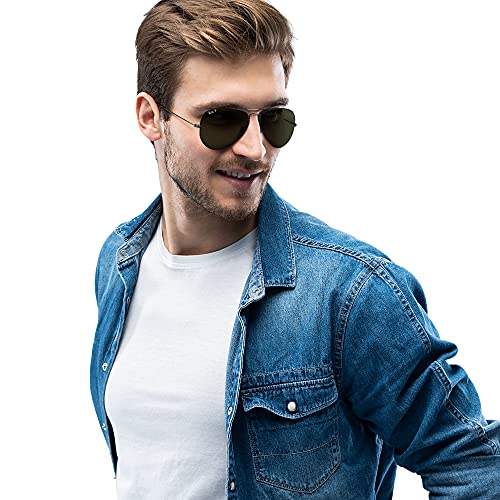 Ray-Ban RB3025 Classic Polarized Aviator Sunglasses