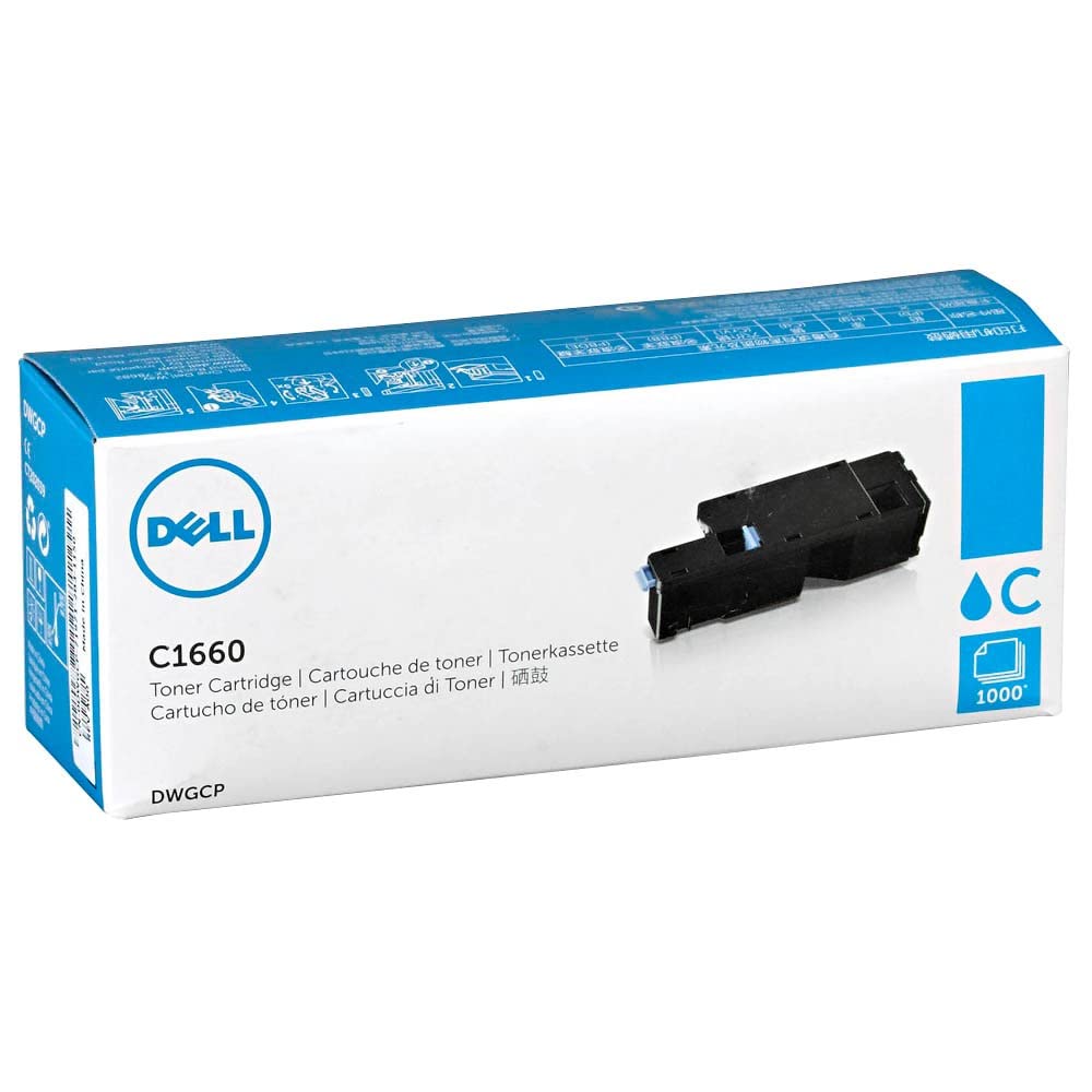 Dell Consumer Dwgcp Cyan Toner Cartrdg 1000Pg