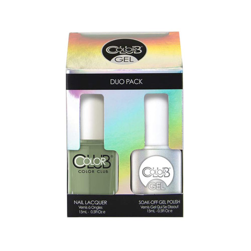 Color Club It's About Thyme Color Club Gel + Lacquer Duo Includes 1 Each Of 05gel1113 and 05a1113, 0.5 fluid_ounces