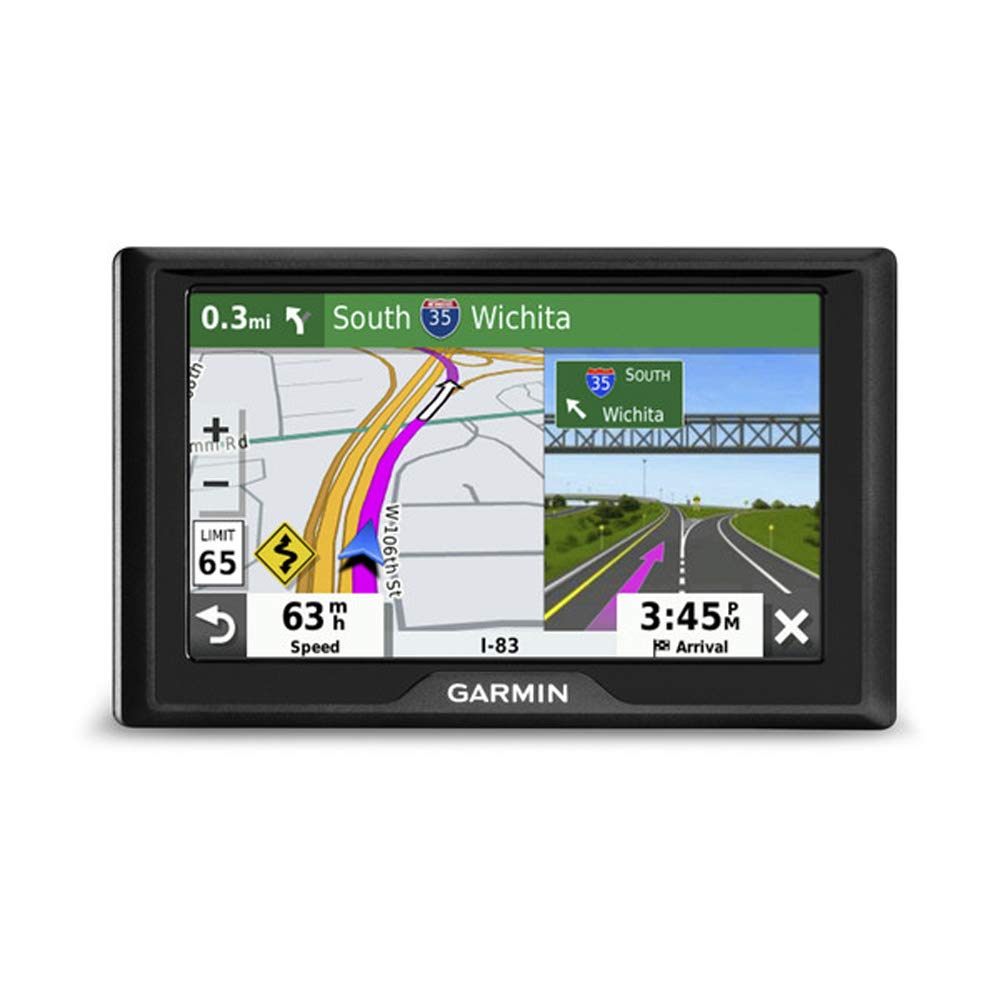Garmin 010-02036-07 Drive 52 And Traffic, Gps Navigator With 5 Display, Simple On-Screen Menus, Easy-To-See Maps