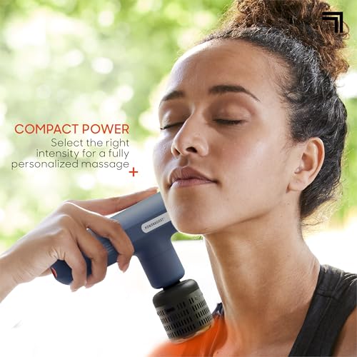 Sharper Image Recovery & Wellness Massager Bundle - Powerboost Max with 6 Attachments & Powerboost Move with Hot + Cold Th...
