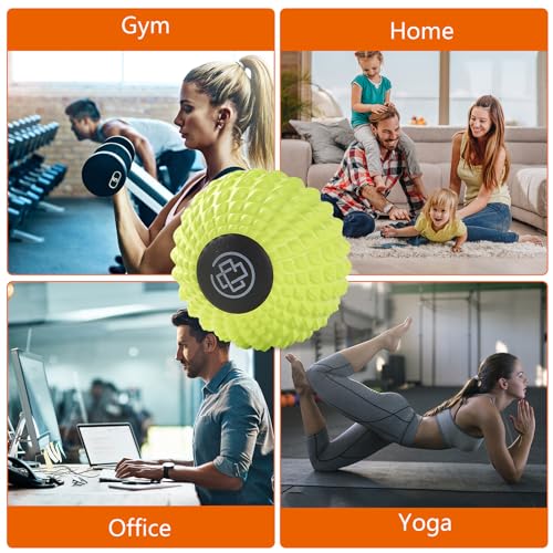 MURLIEN Massage Roller Ball, Deep Tissue Massager for Myofascial Release, Mobility Ball for Exercise and Workout Recovery,...