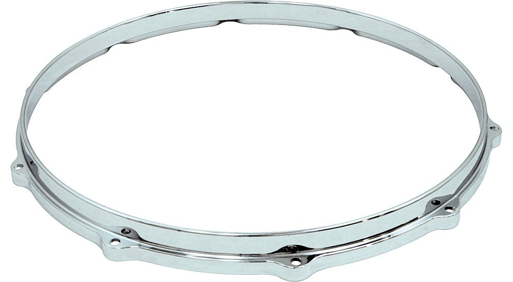 Ludwig Die Cast Batter Side Snare Drum Hoop Top Chrome 14 in. -Like New