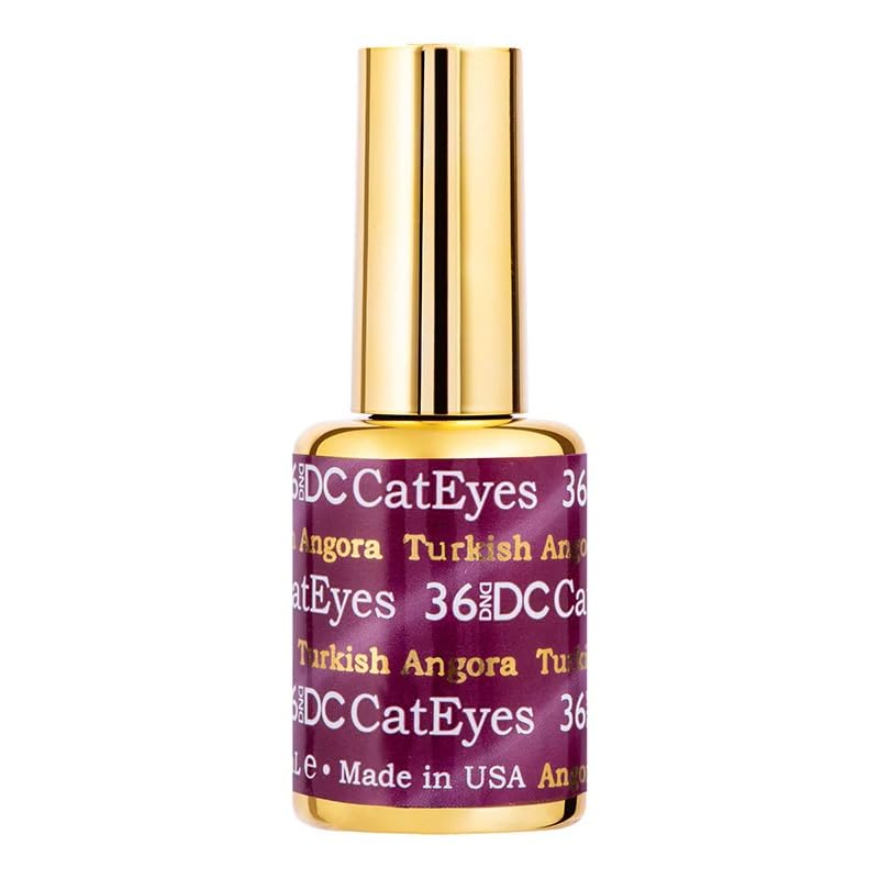 DC 3D Cat Eyes DND gel nail Nail Polish (#36 - Turkish Angora, 0.6)