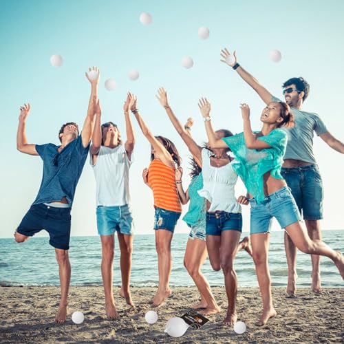 LiYiQ 24Pcs Volleyball Party Favors 2.36 Inch Volleyball Stress Balls Volleyball Birthday Favors Foam Volleyball Birthday ...