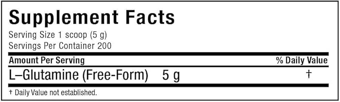 ALLMAX Nutrition L - Glutamine Powder, Muscle Recovery Formula, Gluten Free, Vegan, 1000 Grams