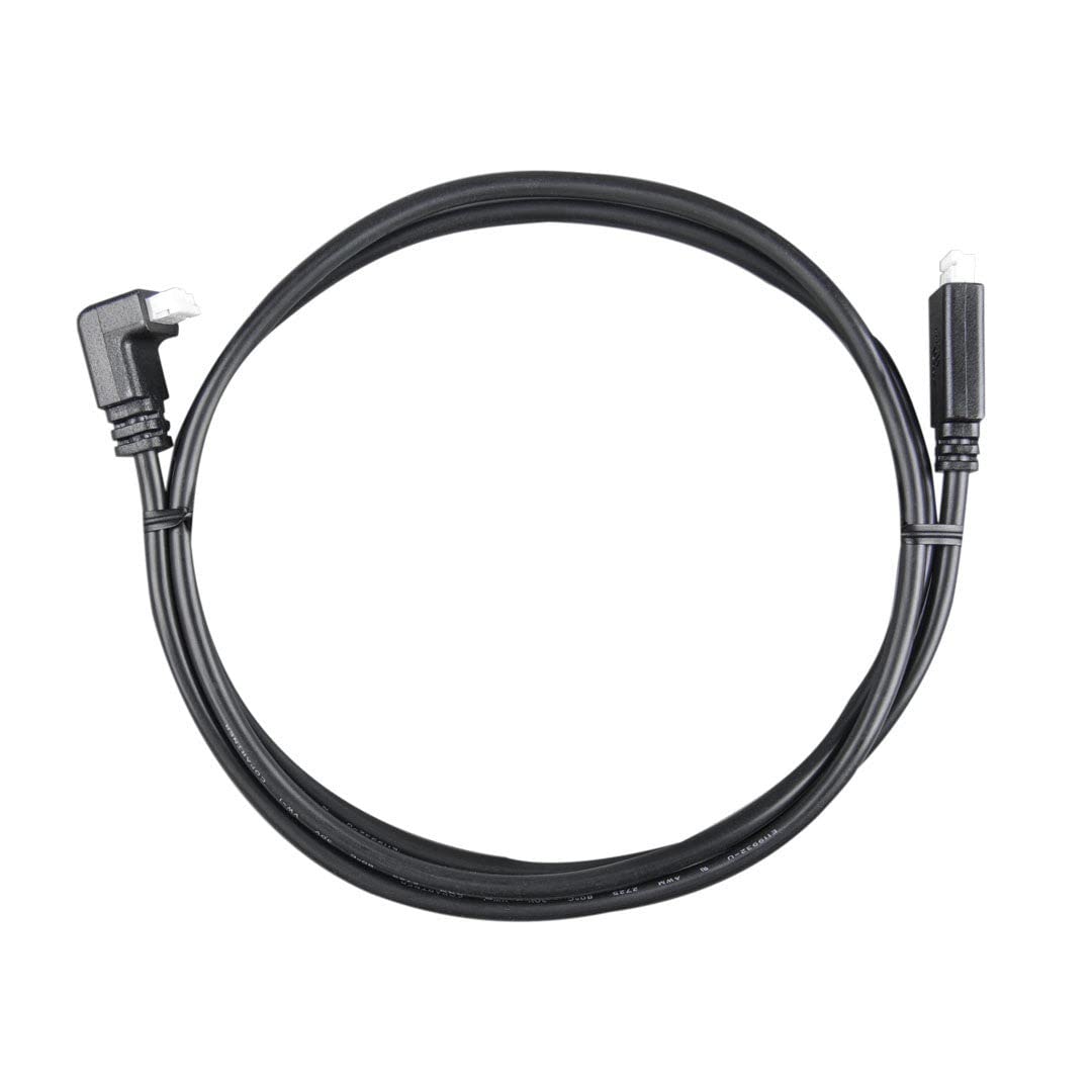 Victron Energy Ve.Direct Cable, 16.40 Ft (One Side Right Angle Connector)