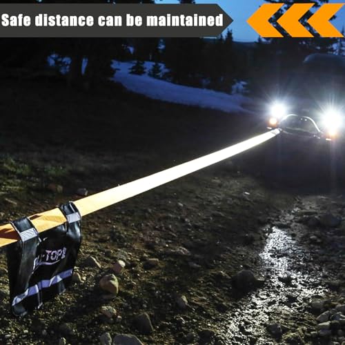 GBACHOOSE 12Pack 2" x 8 Ft Lasso Straps with D Ring, D Ring Straps for Wheel Lift, Wrecker, Rollback, Tow Truck(11, 000 Lbs)