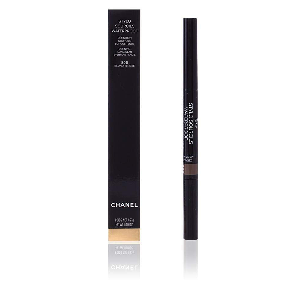 Chanel Stylo Sourcils Waterproof, 806 Blond Tendre, 0.09 Ounce