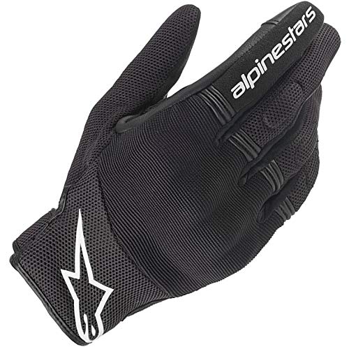 Alpinestars Men's Copper Motorcyle Riding Glove, Black/White, 3X