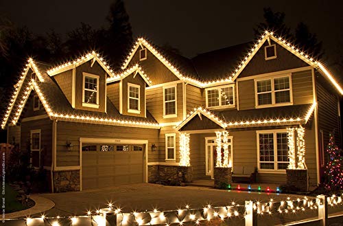 ZGSJBKL C9 Clear Christmas Light Bulbs, 25 Pack, 7 Watt E17 Base, Glass, Indoor/Outdoor Use