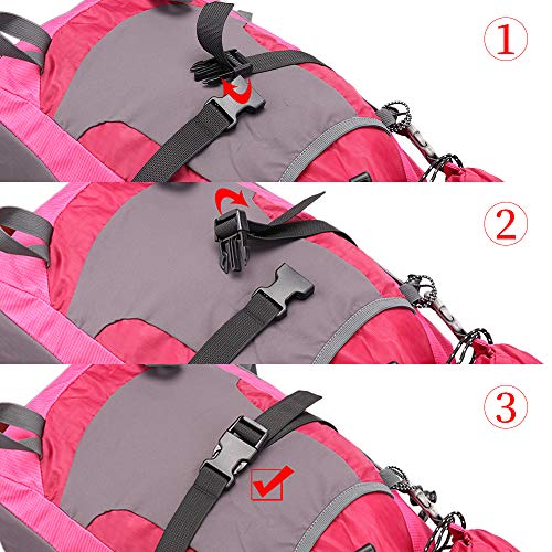 MAGARROW 78" x 1" Strap Buckle Packing Straps Adjustable 1-Inch Belt