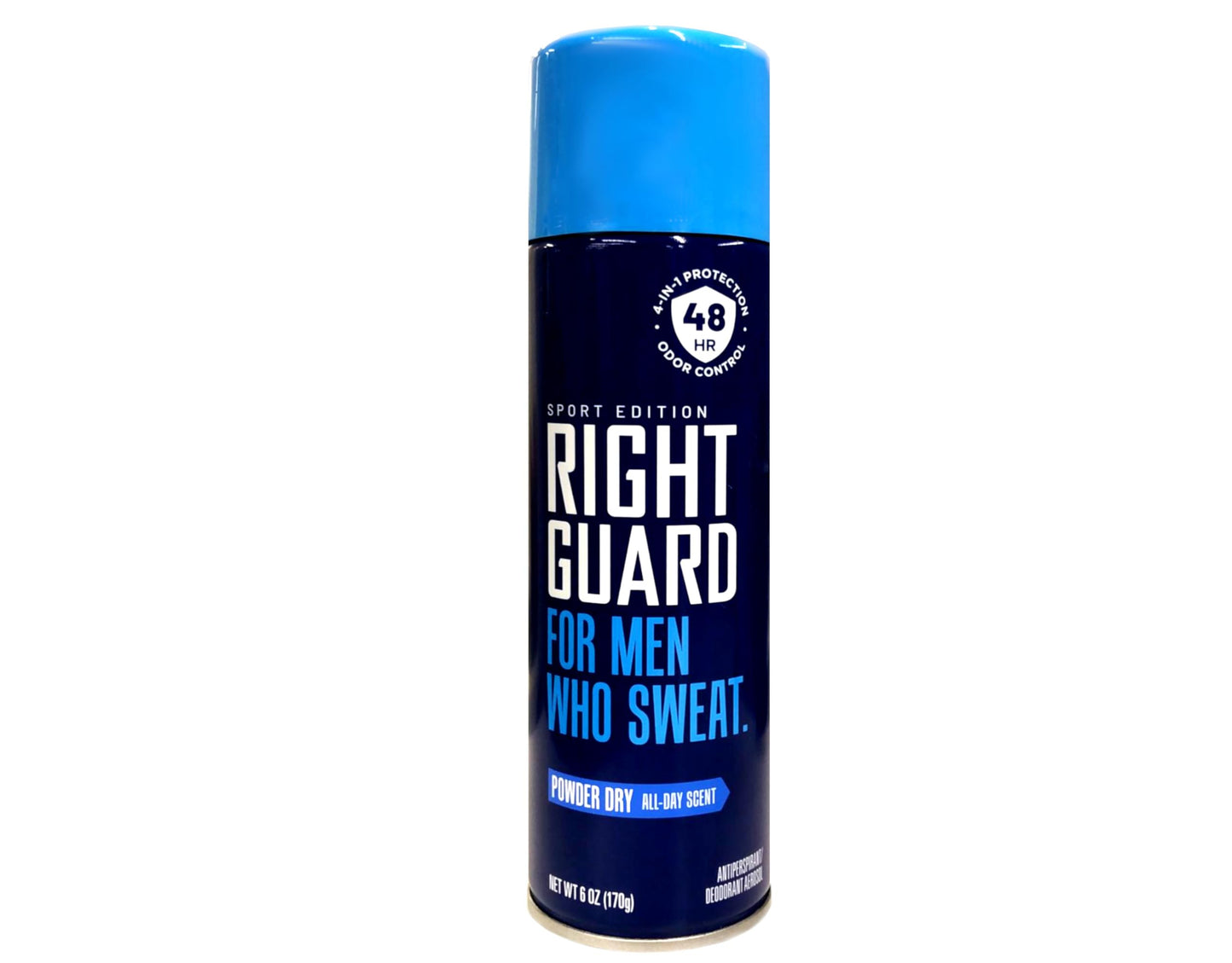 Right Guard Aerosol Sport Powder Dry Antiperspirant, 6 oz