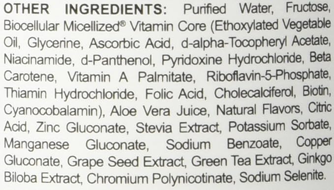 Youngevity Bio Fuel - Biometics Liquid Premium Multivitamin Supplement - Complete Daily Nutrition with Antioxidants, Vitamins, Minerals, and Energy Support (30 Servings)
