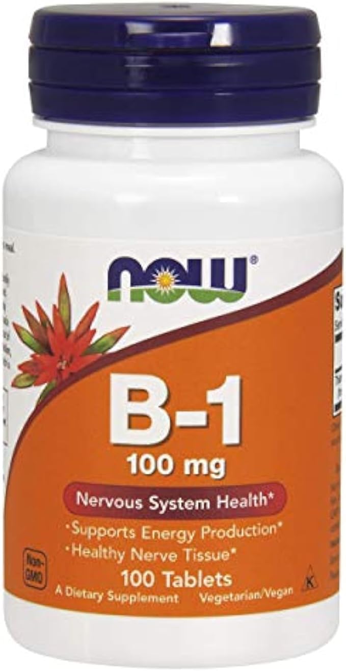 NOW FOODS Now B1 100MG, 100 Count