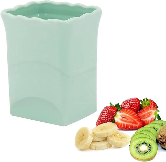 Strawberry Slicer Cup:Fruit Slicer Cup for Strawberry Egg Banana Mushroom Cucumber Kiwi and Veggie Salad Speed Cutter the Kitchen Portable Slicing Tool(1pcs)