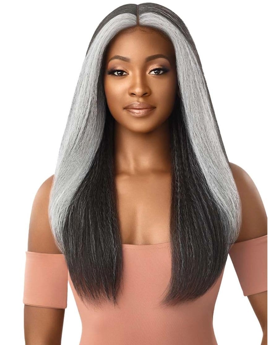 Outre Synthetic Lace Front Wig (Soft & Natural) - NEESHA 203 (Color:FFMISSMOGR)