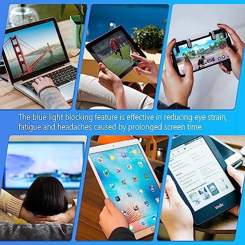 Yekepal Blue Light Blocking Glasses, 2 Pack Blue Light Glasses Men, Blue Light Glasses Women Eyeglasses Bluelight Eyestrain