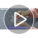 Nearockle 24Pcs Silicone Cable Straps Cord Organizer for Bundling Earphone, Phone Charger, Computer Cords, Reusable Cable ...
