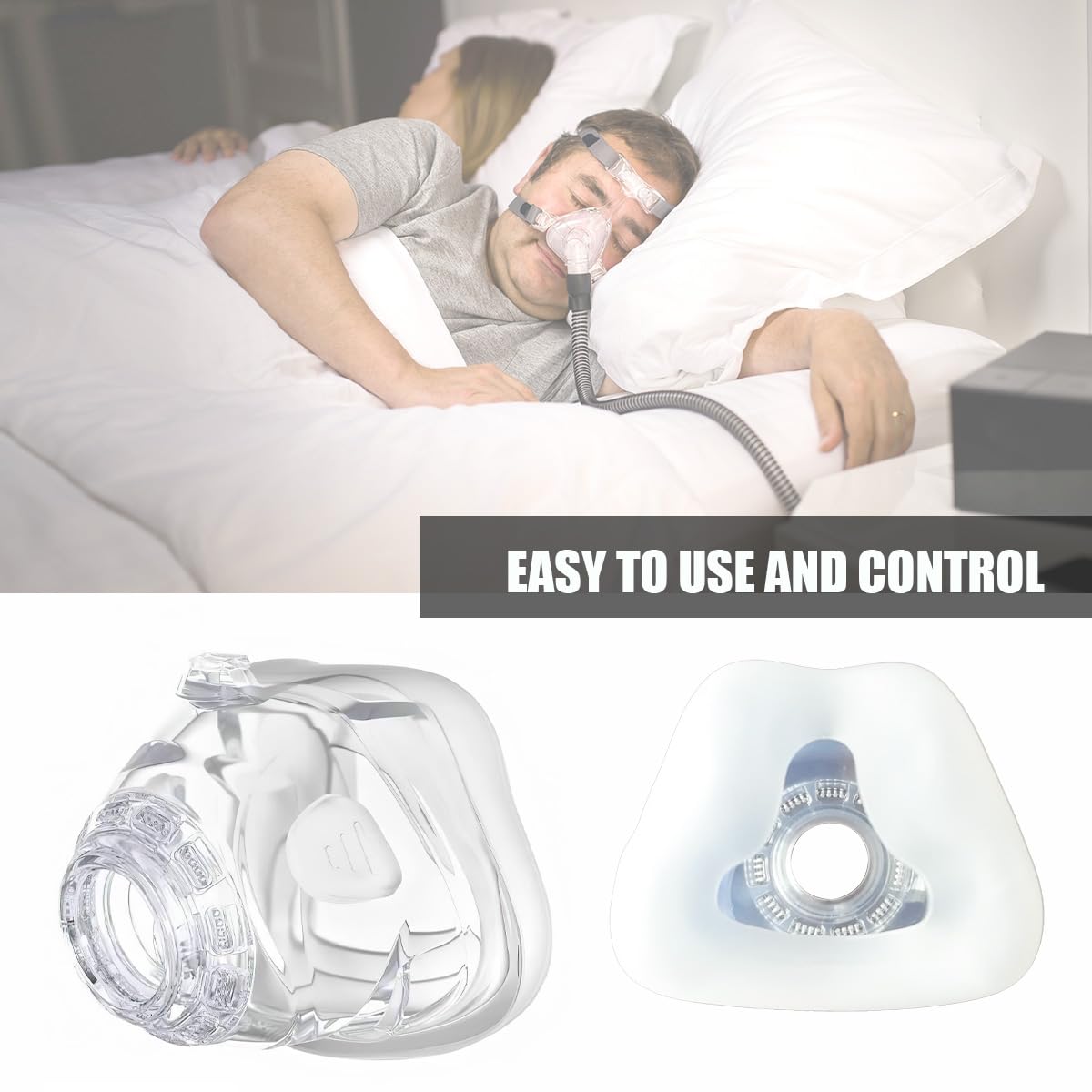 Nasal Mask Cushion Replacement for Mirage Fx, Nasal Mask Cushion Replacement Accessories Fit for Mirage FX Nasal Guard (Standard)