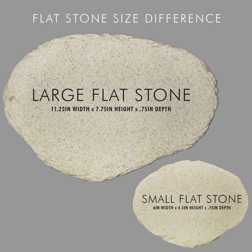 GiftsForYouNow Personalized Memorial Garden Stone, Watercolor in Memory of Flat Garden Stone, Loss of Loved One, Sympathy Gift