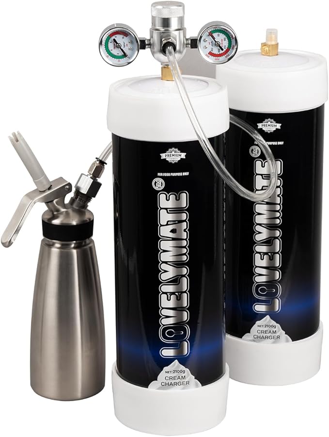 3.3L / 2000G Food-Grade Steel Cylinder – Leakproof, Kitchen-Safe, Stainless Steel Compatible Kitchen Tools (1, original)