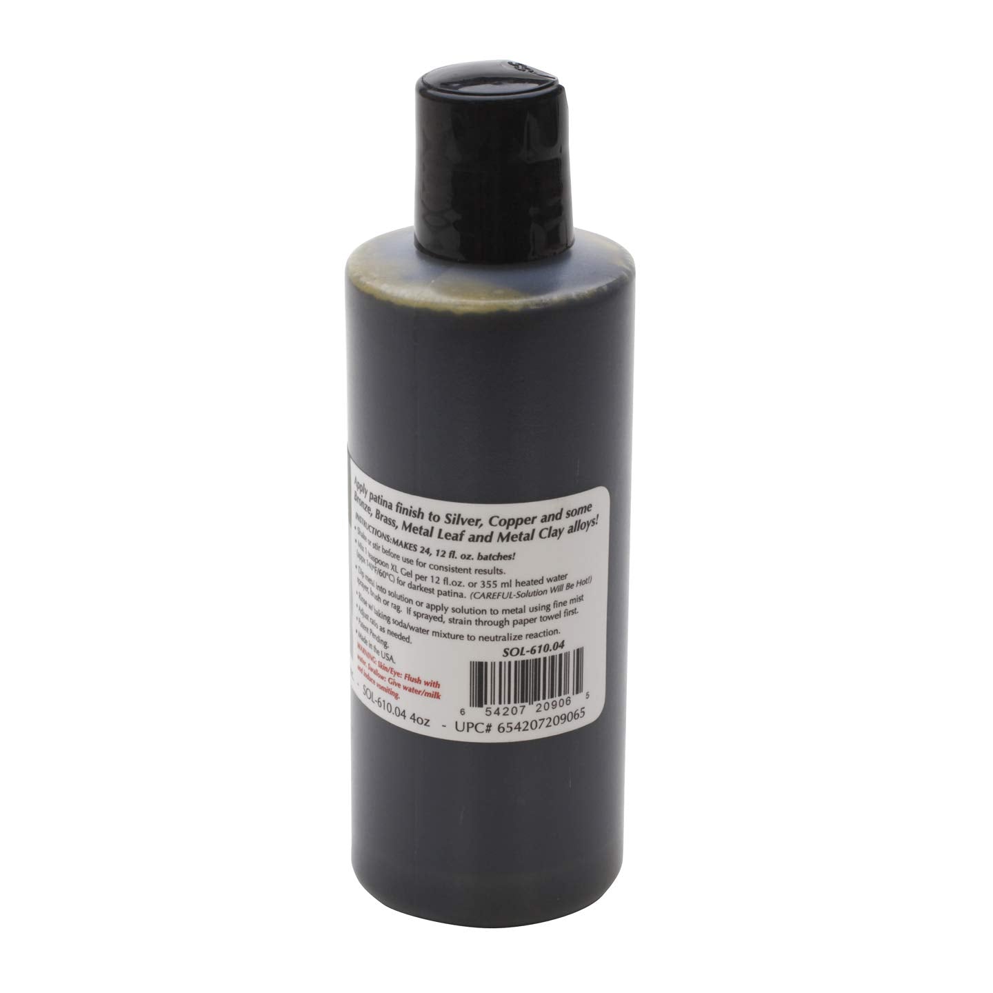 EURO TOOL Liver Of Sulphur Gel, 4 Ounce Squeeze Bottle | SOL-610.04
