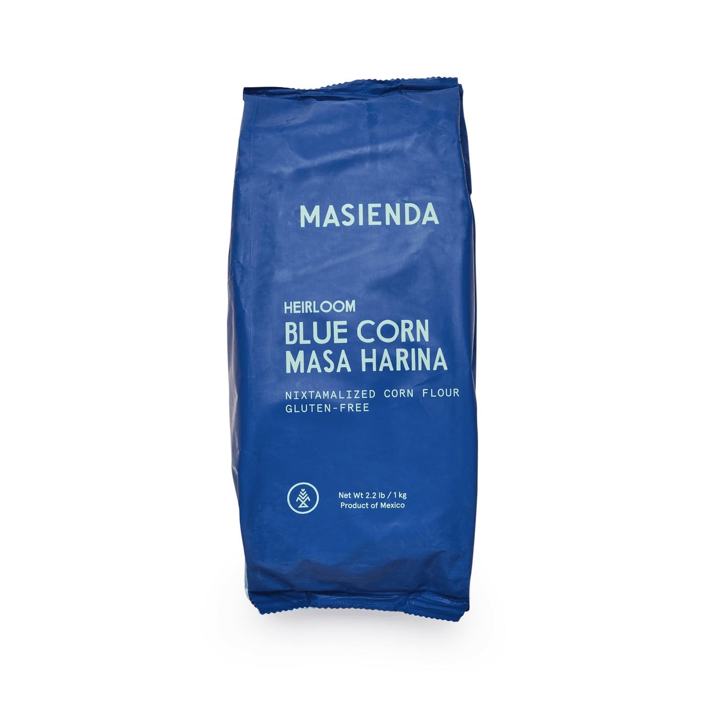 Masienda Heirloom Blue Corn Masa Harina/Flour 2.2 LB (Pack of 2) - Nixtamalized Corn Flour Perfect for Corn Tortillas Tamales Tostadas Pupusas Arepas and More. Gluten-Free Non-GMO Preservative-Free.