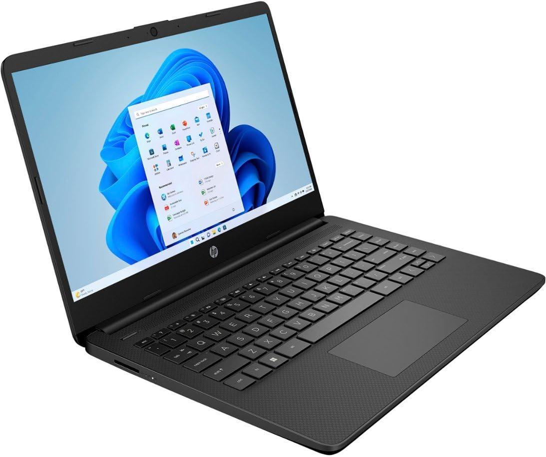Hp 14 Laptop Stream Ultral Light For Students And Business, Quad-Core Intel Celeron Processor, 8Gb Ram, 256Gb Storage (128Gb Emm