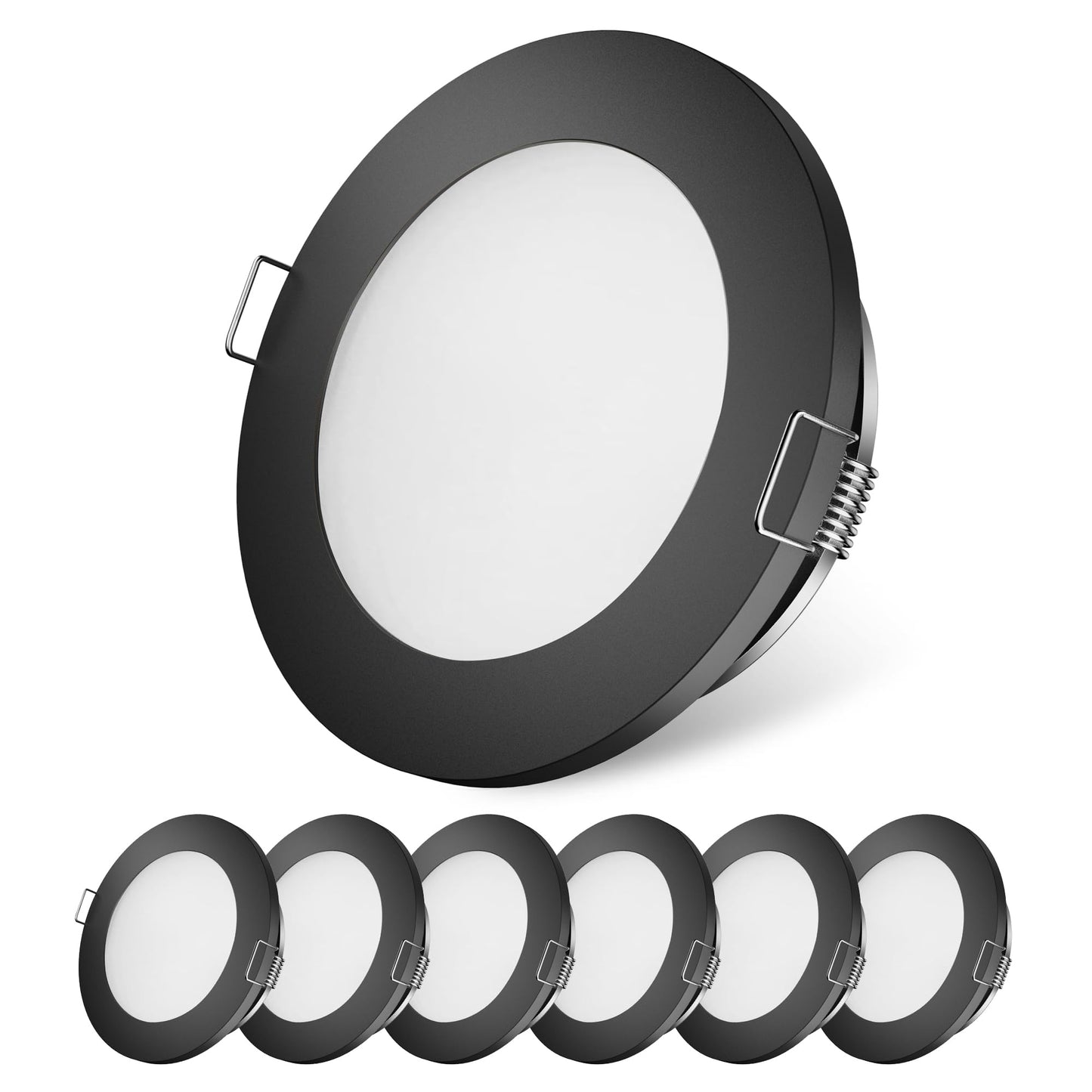 GZV RV Puck Lights, RV Recessed Ceiling Light, DC 12V Led Light for Under Cabinet Camper Van Truck Motorhome Interior Lighting,
