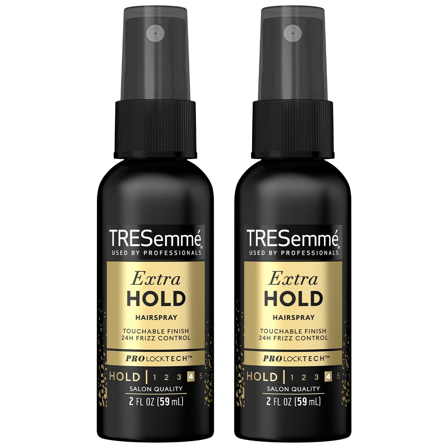 TRESemm Tres Two Spray with Extra Hold Non-Aerosol Hairspray, Travel Size, Extra-Firm Control, Strong Hold with Touchable Feel