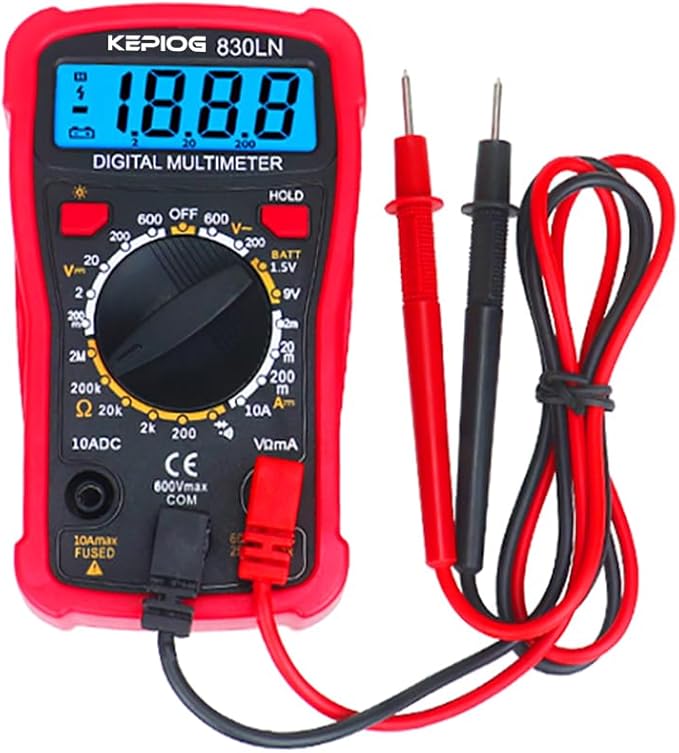 Soldering Iron Kit, 80W Electric Solder iron, Adjustable Temperature (180°C- 500°C), With Multimeter, Magnifier Welding Helping Hand, Heat shrink tubing, Solder Wire, Desoldering pump.