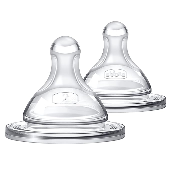 Chicco Duo Newborn Hybrid Baby Bottle Starter Gift Set with Invinci-Glass Inside and Plastic Outside | Dishwasher, Bottle Warmer, and Electric Sterilizer Safe | Intui-Latch Nipple | Clear/Pink