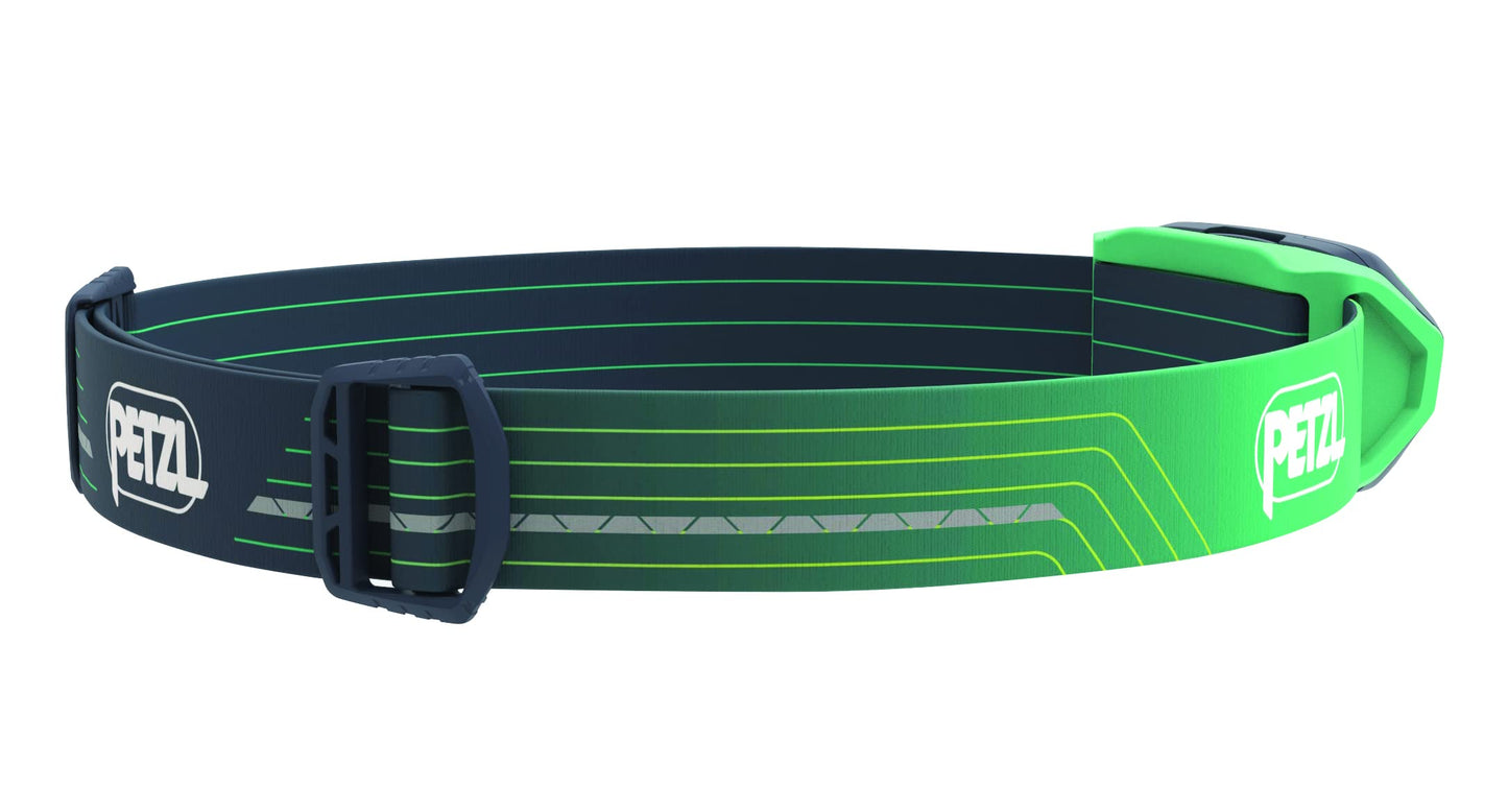PETZL Tikka CORE Headlamp - 450 Lumen, Rechargeable, Compact - One Size, Green, Model E067AA02