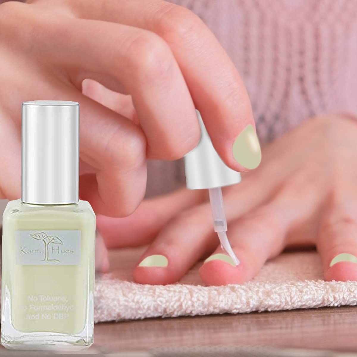 Karma Naturals Nail Polish - Non-Toxic, Vegan & Cruelty-Free (Rolling Stone, 0.43 fl oz)