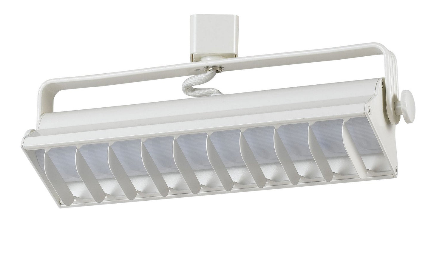 Cal LED Wall Wash Track Fixture 20W 4000K 1320 Lumen Dimmable Metal 11.5inx3inx4.75in White Model HT-633S-WH