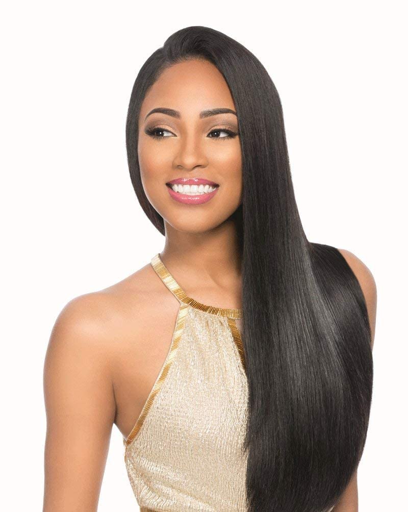 Sensationnel Empire yaki human hair - tangle free weaving for quick weave and sew in styles for faux highlights - 1 pack (24 inc